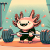 Muscle-Lotl – Starker Axolotl