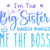 I'm the big sister
