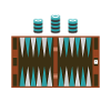 Backgammon Spiel
