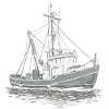 Bateau de pêche