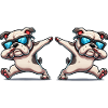 Dog Dabbing Bulldog 2