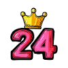24 Number Crown