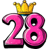 28 Number Krone