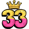 33 Number Krone