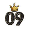 9 Zahl Krone