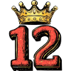 12 Number Crown