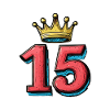 15 Number Crown