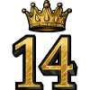 14 Number Crown