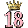 18 Number Krone