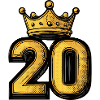Couronne à 20 chiffres
