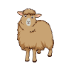 Kawaii Cotswold Sheep