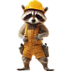 Waschbär