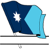 Flag Minnesota text banner