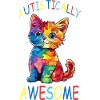 Autistically Awesome Autism Cat