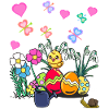 Easter Kids Chick Child