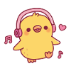 Cute Chick Dancing To Music