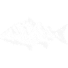 Berglandschaft im Fisch