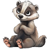 Cute Badger