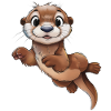 Cute Otter