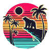 Bear at dusk – nature & strength!