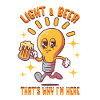 Éclairagistes, lumière et bière