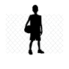 Préparez-vous Basketball Silhouette Design