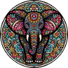 Indian mantra elephant