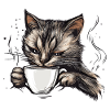 Coffee Kaffee Cat Katze
