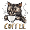 Koffie Kat Kat Kat Katten