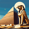 HORUS mit Pyramide
