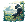 Gorilla di montagna Gorilla di montagna