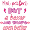 Not perfect, but boxer,boxing