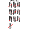 Abstract Red and Black Line Art