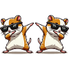 Dabbing de hamster 2