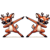 Deer Comic Dabbing 2