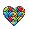Autism Heart Autism Awareness Day