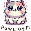 Paws Off! – Funny cat shirt