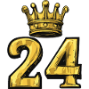 24 Number Crown