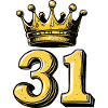 31 Nombre Couronne