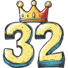 32 Number Krone