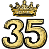35 Number Crown