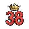 38 Zahl Krone