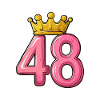 48 Zahl Krone