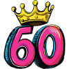 Couronne à 60 chiffres
