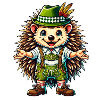 Bavarian hedgehog