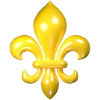 Yellow Fleur de Lys