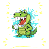 Crocodile Dental Hygiene