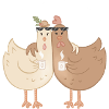 Agathe et Gudrun o.T.