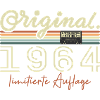 Original 1964 Vintage 1964 Geburtstag Retro 1964