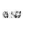 Wolfsruf Typografie